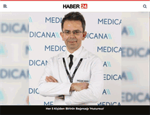 Tablet Screenshot of haber24.com